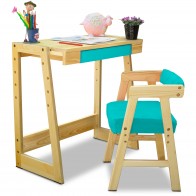 Pineworks - kids study desk and chair set